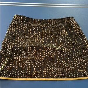 Cutter & Buck Annika Golf Activewear Skirt Womens LG Gold Athleisure Comfort